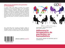 Capa do livro de Adherencia terapéutica de pacientes en hemodiálisis 