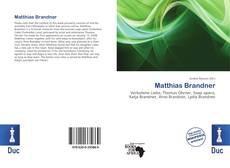 Bookcover of Matthias Brandner