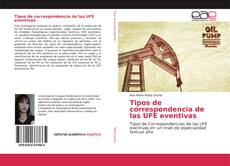Buchcover von Tipos de correspondencia de las UFE eventivas