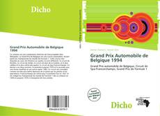 Portada del libro de Grand Prix Automobile de Belgique 1994