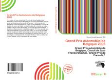 Grand Prix Automobile de Belgique 2005的封面