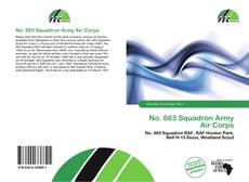 Portada del libro de No. 663 Squadron Army Air Corps