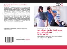 Buchcover von Incidencia de lesiones en miembros inferiores