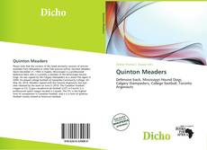 Portada del libro de Quinton Meaders