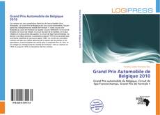 Обложка Grand Prix Automobile de Belgique 2010