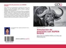 Capa do livro de Simulación de procesos con ASPEN HYSYS 