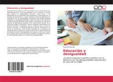 Capa do livro de Educación y desigualdad 