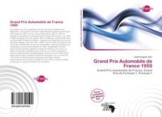 Portada del libro de Grand Prix Automobile de France 1950