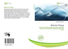 Buchcover von Darren Toney