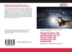 Capa do livro de Experiencias de profesores en el desarrollo de proyectos de posgrado 