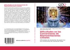 Capa do livro de Dificultades en las Conversiones de Representaciones Lineales 