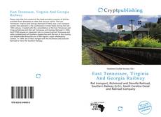 Bookcover of East Tennessee, Virginia And Georgia Railway