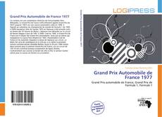 Capa do livro de Grand Prix Automobile de France 1977 