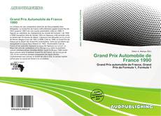 Portada del libro de Grand Prix Automobile de France 1990