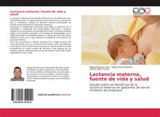 Capa do livro de Lactancia materna, fuente de vida y salud 