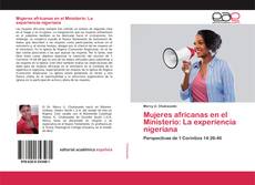 Borítókép a  Mujeres africanas en el Ministerio: La experiencia nigeriana - hoz