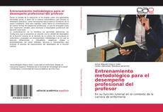 Couverture de Entrenamiento metodológico para el desempeño profesional del profesor