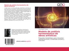 Couverture de Modelo de análisis hermenéutico de obras artísticas