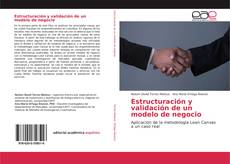 Capa do livro de Estructuración y validación de un modelo de negocio 