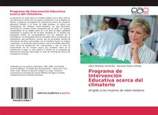 Couverture de Programa de Intervención Educativa acerca del climaterio