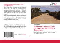 Copertina di El abonado con estiércol de cabra en Río Hondo y Guasayán