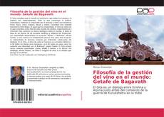 Couverture de Filosofía de la gestión del vino en el mundo: Getafe de Bagavath