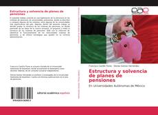 Capa do livro de Estructura y solvencia de planes de pensiones 