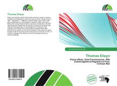Thomas Elwyn kitap kapağı