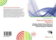 Copertina di Duke of Lancaster's Regiment