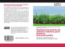 Residuos de planta de plátano Tabasco para producir biocombustible的封面