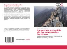 Обложка La gestión sostenible de los empresarios turísticos