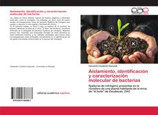 Couverture de Aislamiento, identificación y caracterización molecular de bacterias