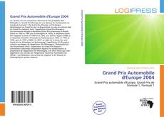 Capa do livro de Grand Prix Automobile d'Europe 2004 