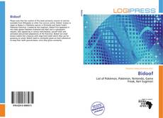 Capa do livro de Bidoof 