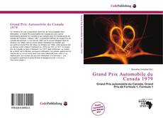 Capa do livro de Grand Prix Automobile du Canada 1979 