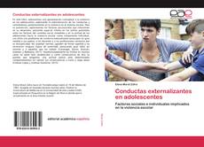 Copertina di Conductas externalizantes en adolescentes