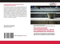 Copertina di Caracterización microestructural y de la durabilidad de morteros