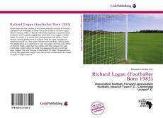 Portada del libro de Richard Logan (Footballer Born 1982)