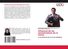 Couverture de Influencia de las características de la marca