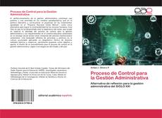 Buchcover von Proceso de Control para la Gestión Administrativa