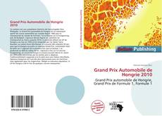 Portada del libro de Grand Prix Automobile de Hongrie 2010