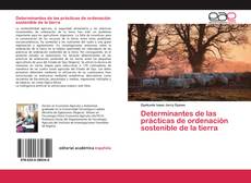 Determinantes de las prácticas de ordenación sostenible de la tierra的封面