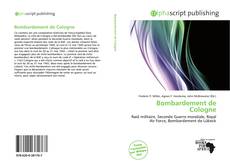 Обложка Bombardement de Cologne