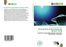 Grand Prix Automobile du Brésil 1978的封面