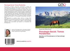 Обложка Psicología Social. Temas Pendientes