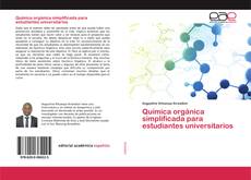 Portada del libro de Química orgánica simplificada para estudiantes universitarios