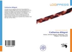 Capa do livro de Catherine Allégret 