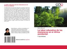 Copertina di La labor educativa de los misioneros en el África occidental
