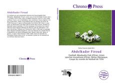 Buchcover von Abdelkader Firoud