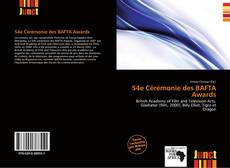 Bookcover of 54e Cérémonie des BAFTA Awards